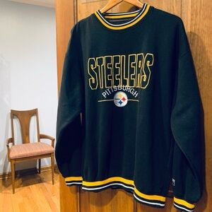 Vintage 90’s LOGO 7 GAME DAY NFL PITTSBURGH STEELERS Crewneck Sweatshirt